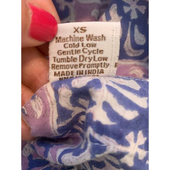 Rikshaw Design 3/4 sleeves multicolor tunic size XS - Picture 4 of 9